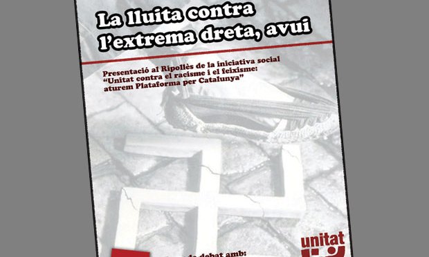 Presentació d’Unitat contra el feixisme a Ripoll