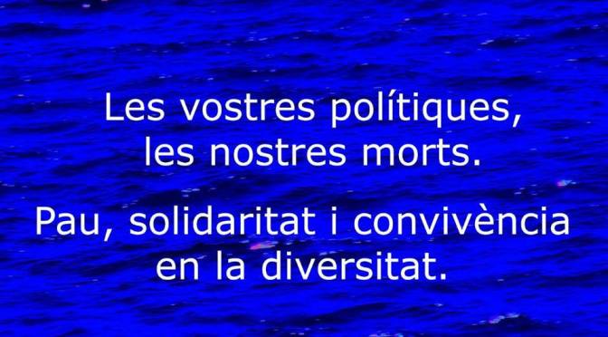 26A, #Anemdeblau: Pau, solidaritat i convivència en la diversitat